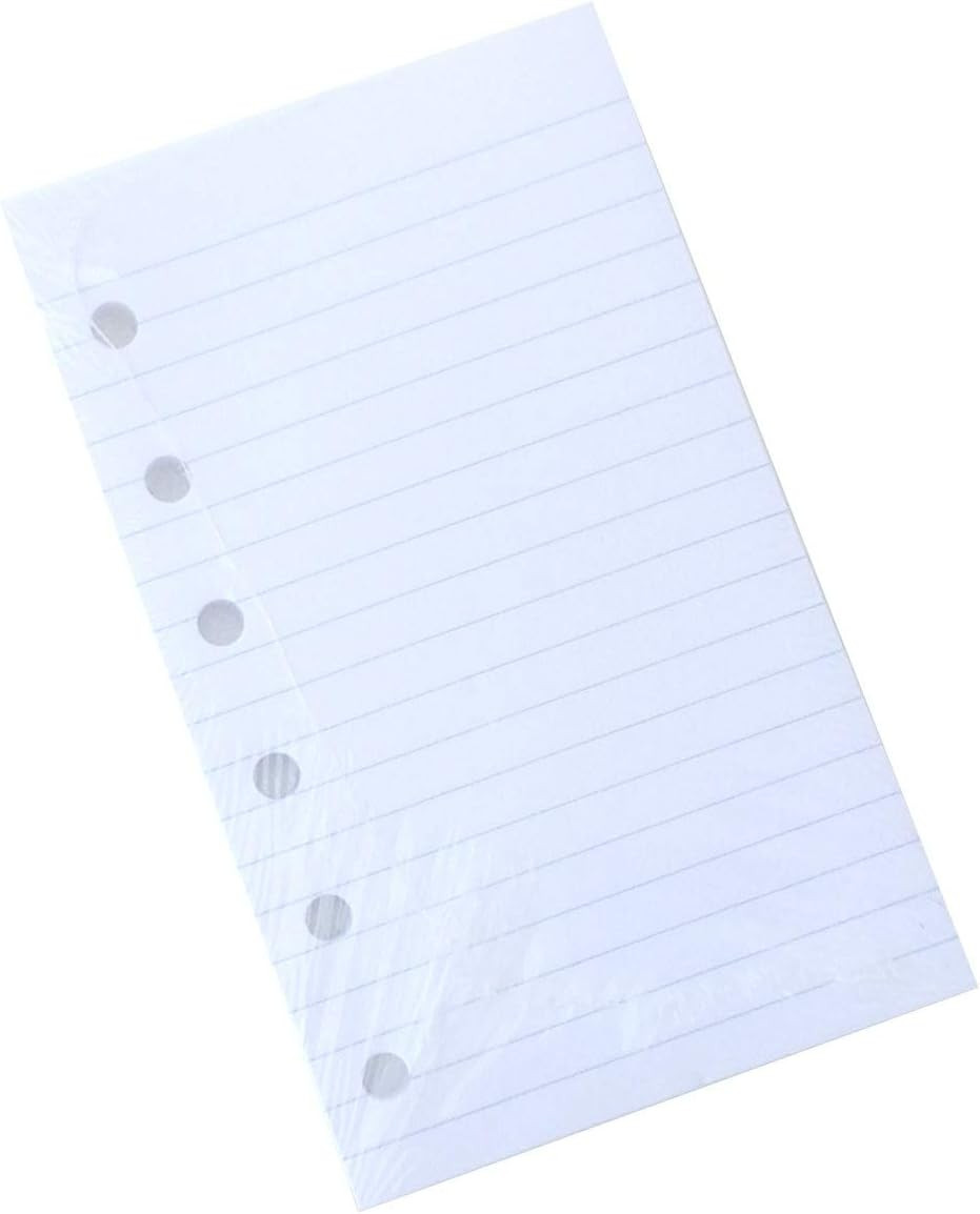3 X 5-Inch Paper to Fit Mead 6-Ring Memo Books (46000,46030), 20-Lb White, Narro