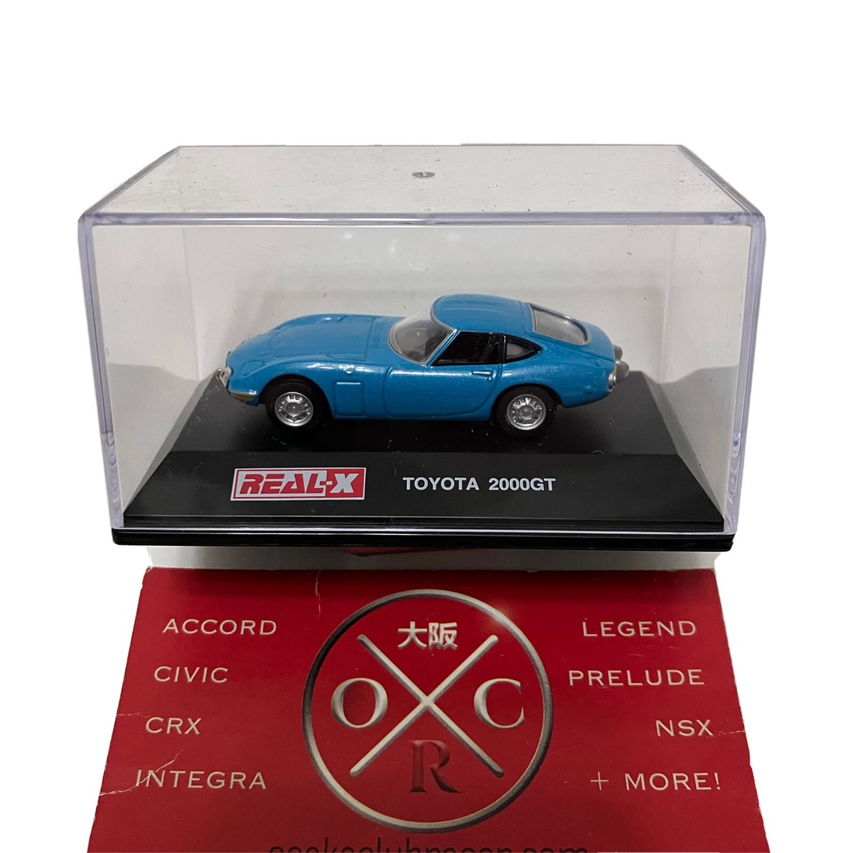 TOYOTA 2000GT メタルモデルカー Real-X Toyota 2000GT 1/72 1:72 Diecast Toy Car Model Japan