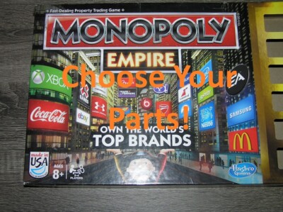 Monopoly EMPIRE Edition 2014 Board Game Replacement Pieces - Pick Your Parts!