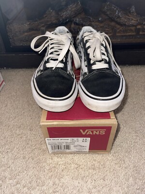 スニーカー Vans Old Skool Primary Check Sneakers Black Vans Old Skool Primary Checkerboard Checker Check - Black