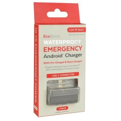 ECOXGEAR EcoBoost Emergency 1500mAh Android Charger