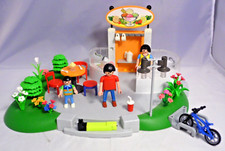 Playmobil aus 4134 Eisdiele Eis Fahrrad Vater Sohn Pflanzen Möbel #25