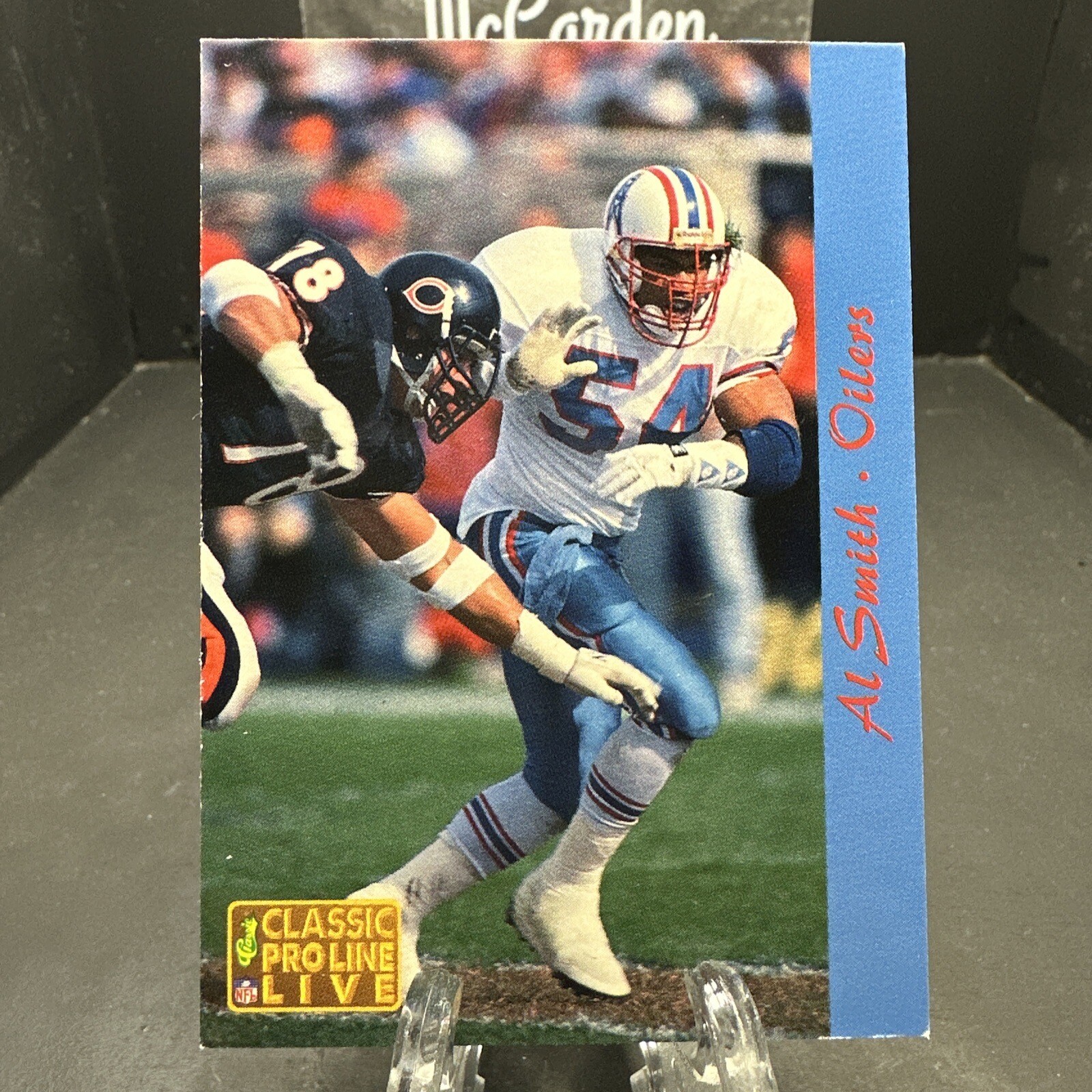1993 Classic Pro Line Live Al Smith #102 Houston Oilers