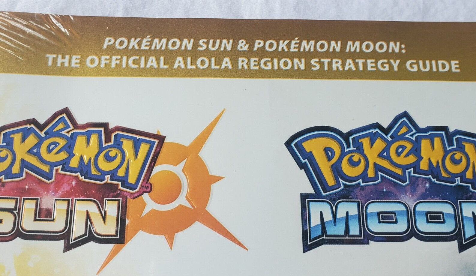 NEW SEALED POKEMON SUN MOON ALOLA REGION OFFICIAL GAME STRATEGY GUIDE  POSTER >>