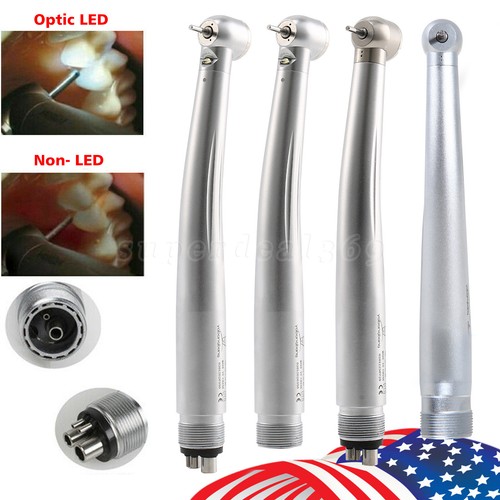 Pieza de mano de turbina dental de alta velocidad estilo NSK LED/cartucho de 2/4 orificios sin LED - Imagen 5 de 50