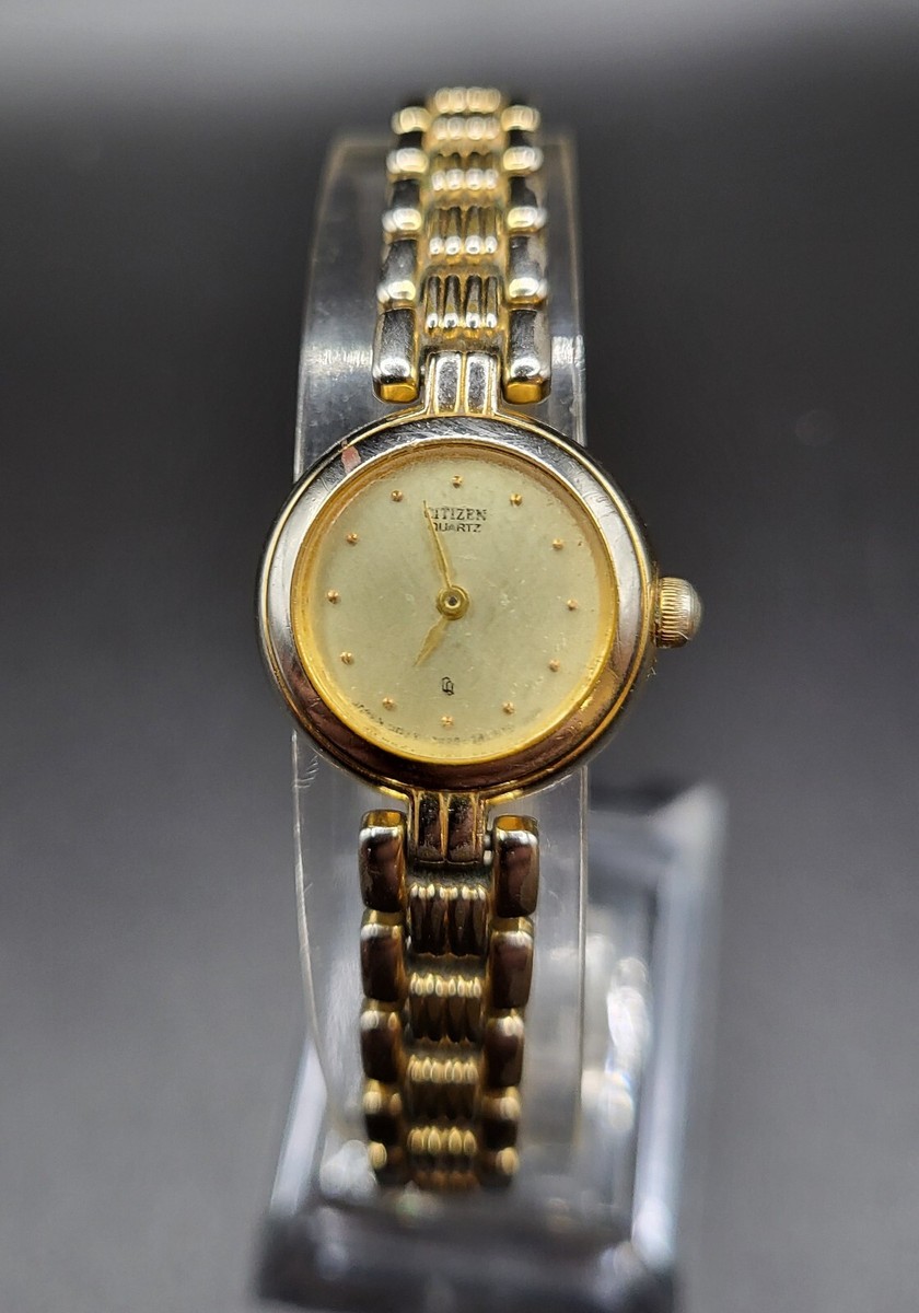 Vintage Citizen Japan Ladies Gold Plated (YP) Tone Quartz Analog