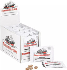 25g Fisherman's Friend Original Menthol & Eucalyptus Lozenges Packs Of 12 & 24
