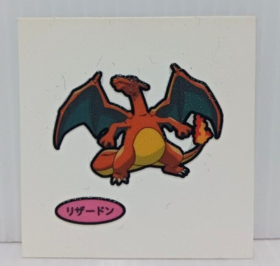 Charizard Deco Chara Sticker Small Pokemon Japanese | eBay