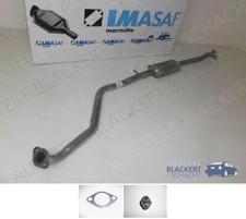 IMASAF Auspuff Mitteltopf + Anbauteile für Kia Rio + Kombi 1.3 + 1.5 2002-2005