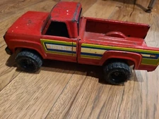 Tonka Red  Pick Up Truck Early 1970’s Pressed Metal 