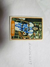 1982 Fleer Steve Stone signed Baseball Card 