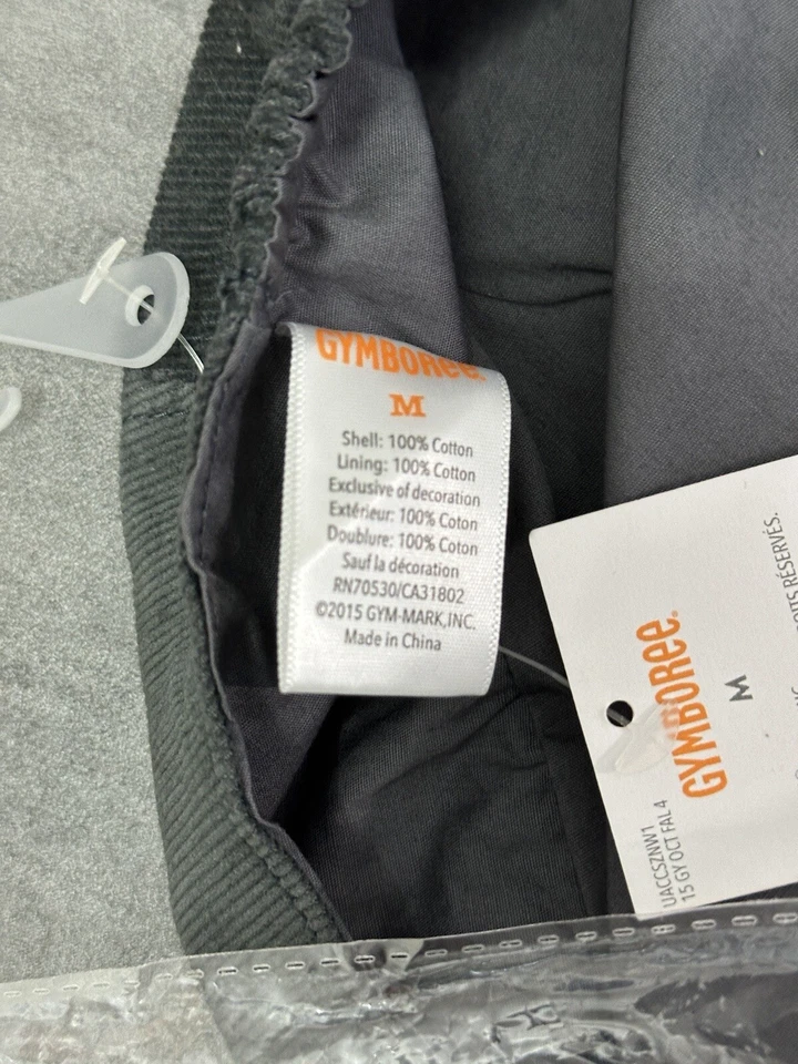 NUEVO CON ETIQUETAS Gymboree Camión de Bomberos Gris Pana Rojo Camión Newsboy Sombrero Talla M Foto 4 de 4