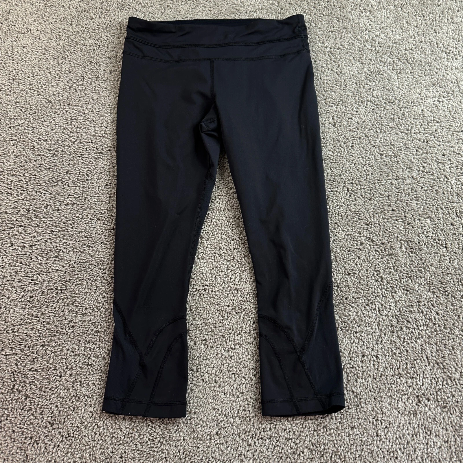 lululemon inspire tight cropped running athletic ladies leggings
