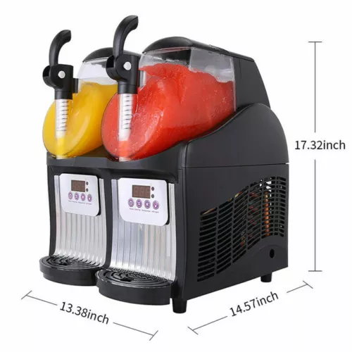 5L Commercial Frozen Juice Cold Drinking Slush Ice Cream Snow Melting Machine - Picture 2 of 12