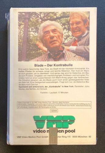 Blade - Der Kontrabulle 77Min. FSK16 1973 VMP VHS - Bild 2 von 8