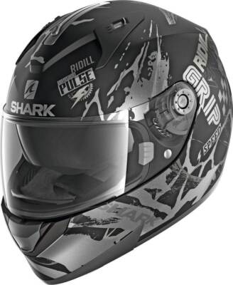 SHARK Ridill Motorradhelm Drift-R schwarz grau matt Gr. XS = 53/54  UVP 199,95 