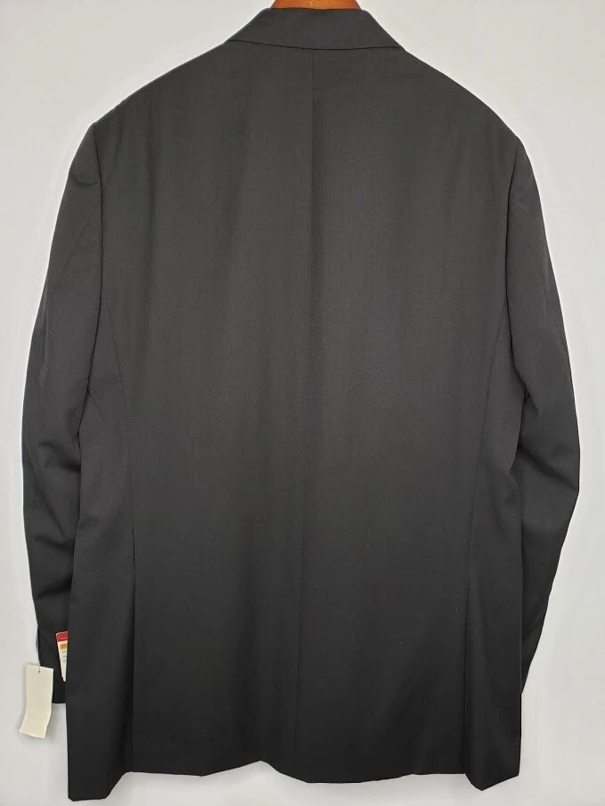 ALFANI BLAZER ROJO LANA NEGRO SLIM FIT 44L Foto 3 de 4