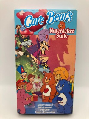 Vintage Care Bears Nutcracker Suite VHS Tape with Sleeve