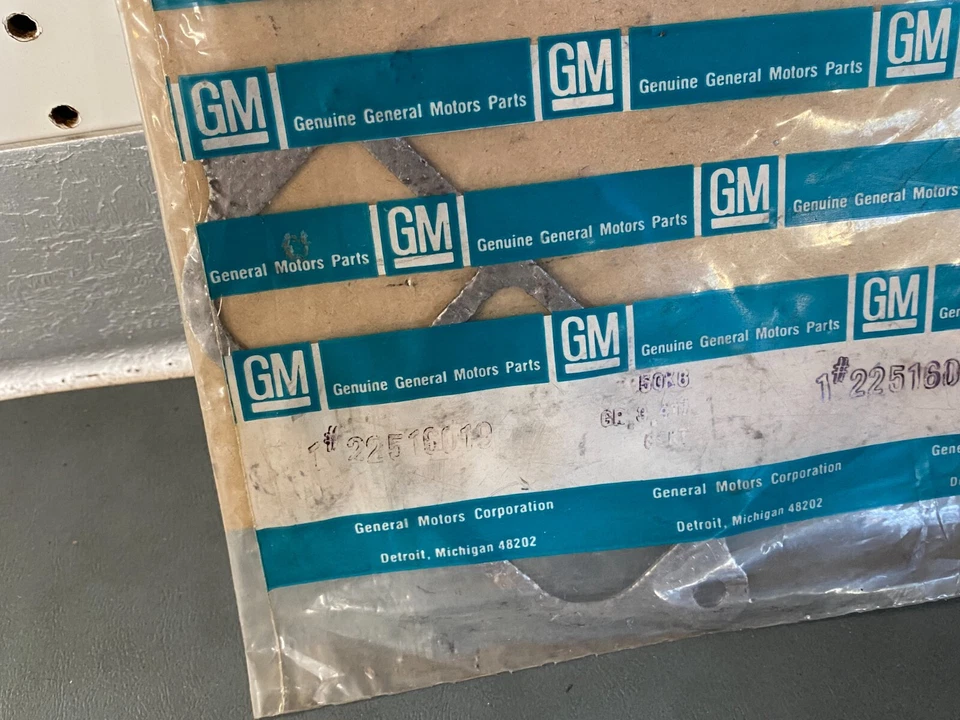 GM OEM NOS 22516019 Air Cleaner Intake Gasket 1982-1985 Chevrolet Caprice - Image 2 of 3