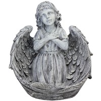 16 Decorative Angel Child Wrapped In Wings Religious Outdoor Garden Statue on sale 16 Decorative Angel Child Wrapped In Wings Religious Outdoor Garden Statue on sale