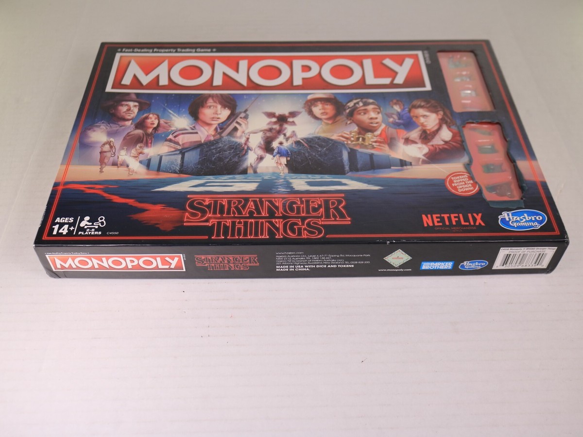 ストレンジャーシングス モノポリー Stranger Things Monopoly Board Game Standard Edition Hasbro
