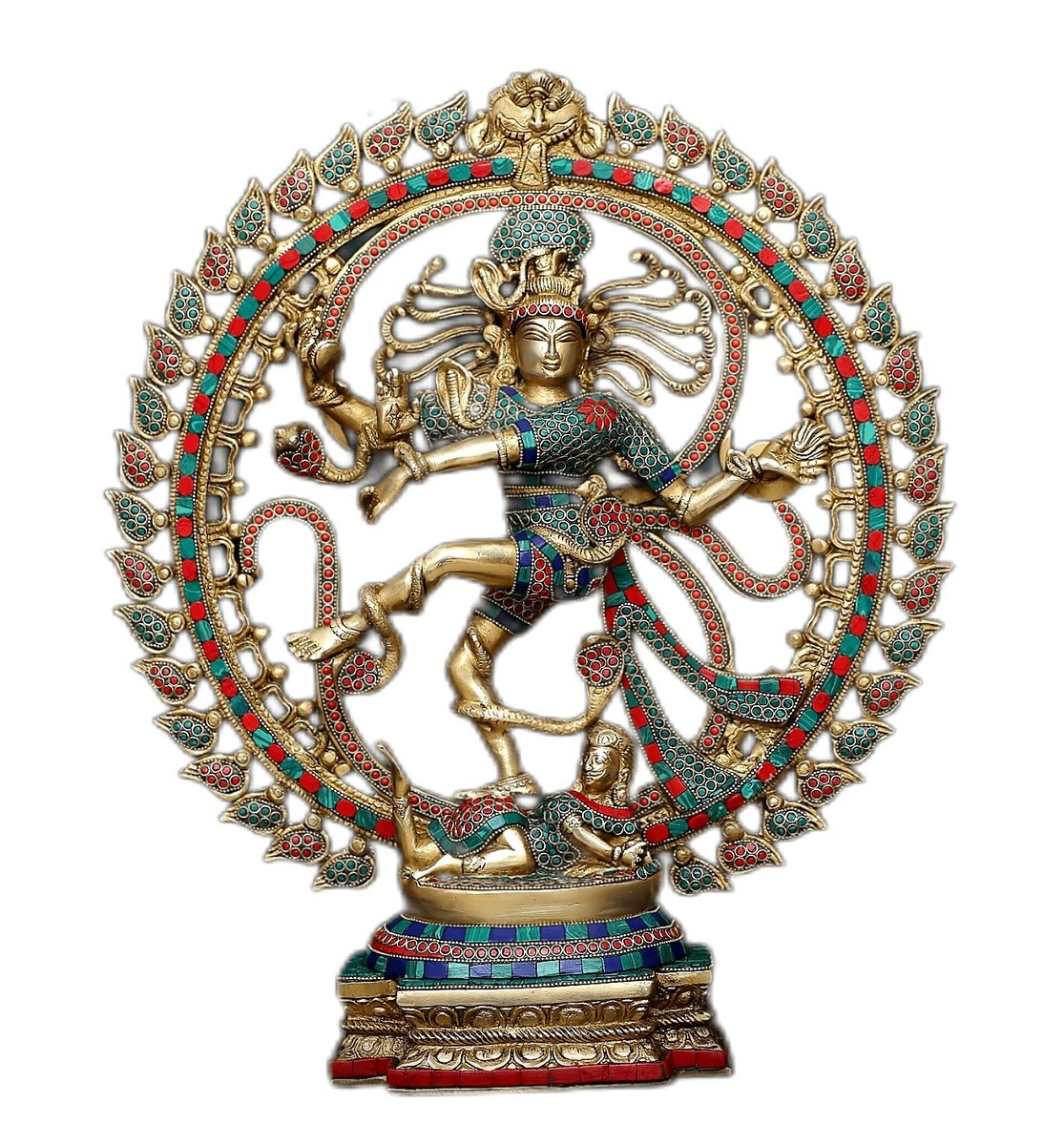 Natraj Statue Brass Large Nataraja Idol Dancing Lord Shiva