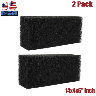 2 Pack Fuel Cell Foam Block, 14x4x6'' Inch，Single Anti-Slosh Pump Gas Fuel Cell
