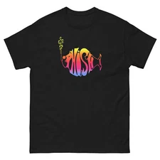 Phish Classic Rainbow Gradient Logo Unisex classic tee S-2XL Multiple Colors