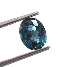 3.40 CT AAA Natural Brazilian Blue Green Tourmaline Loose Oval Gemstone 11x8 MM