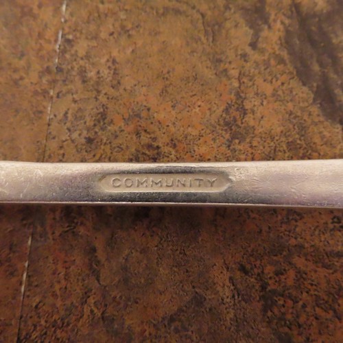 Oneida Coronation Set of 6 Grille Forks Community Silverplate Flatware Lot E - Picture 3 of 5
