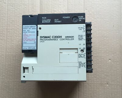 Used Omron C200H-CPU01-E C200HCPU01E Tested good condition