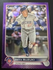 2022 Topps Chrome Update Series - Purple Refractor #USC115 Seiya Suzuki (RC)