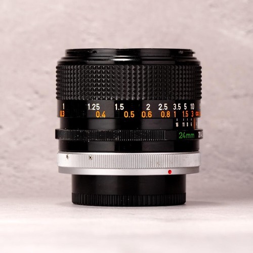 [Excelente+5] Canon FD 24mm F/2.8 S.S.C. Lente de enfoque único SSC gran angu... - Imagen 10 de 10