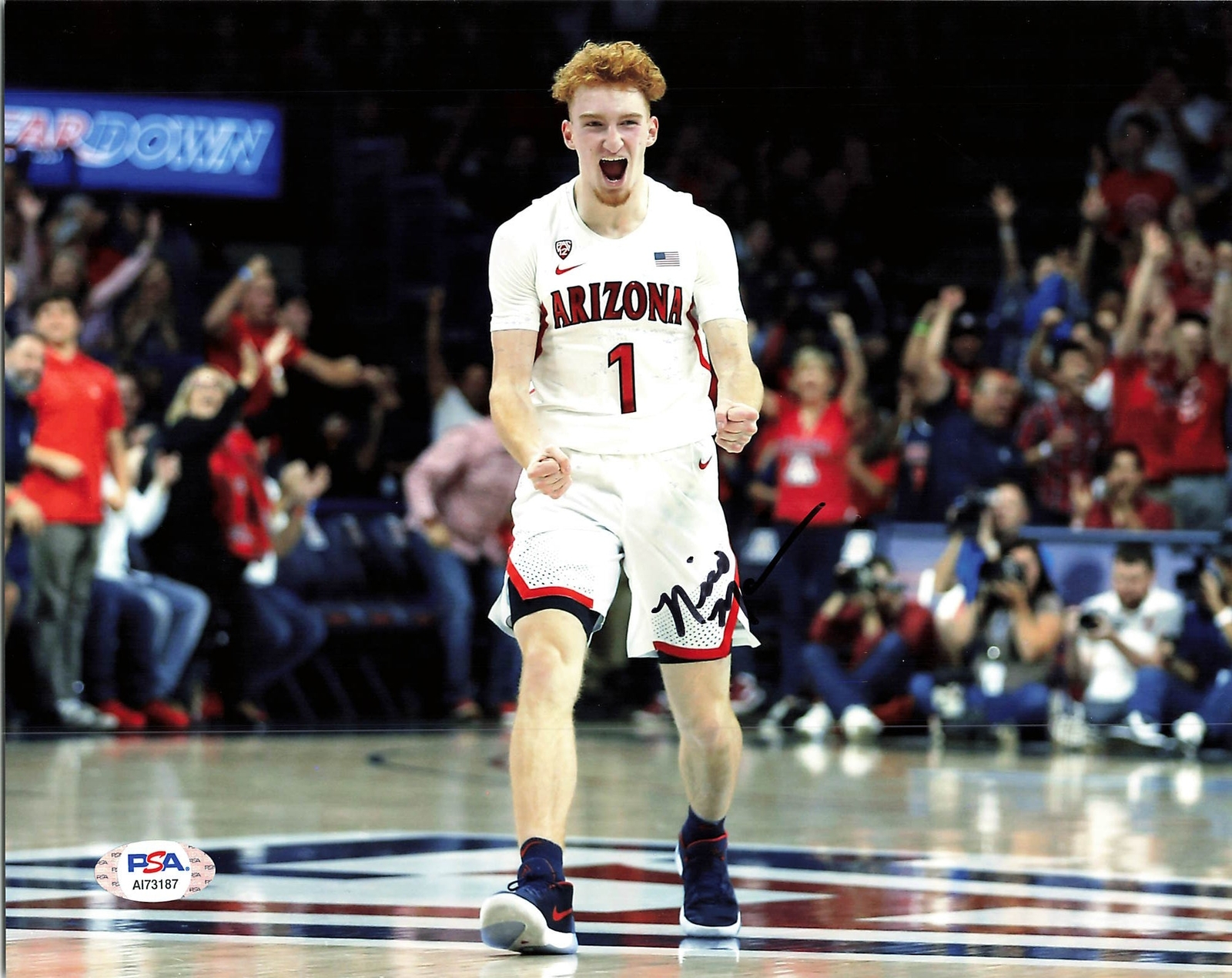 NICO MANNION signed 8x10 photo PSA/DNA Arizona Wildcats Autographed 