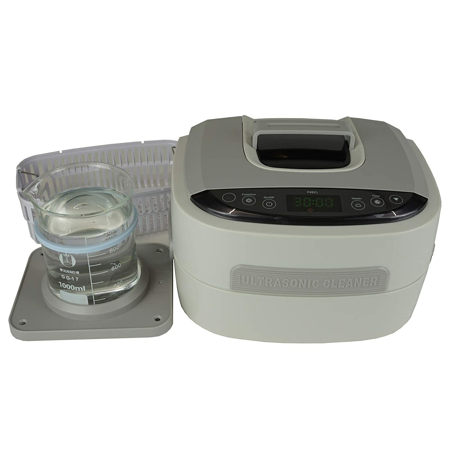iSonic Ultrasonic Cleaner P4821+1000ml Beaker Holder Set for Liposomal