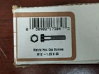 7 Metric Hex Cap Screws M12 - 1.25 x 30