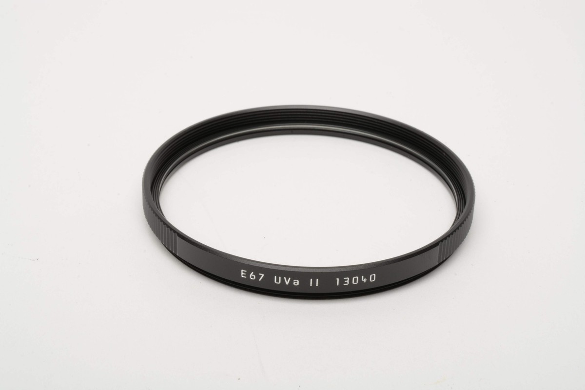 Leica E67 UVa II Filter (Black) #13040 NIB | eBay