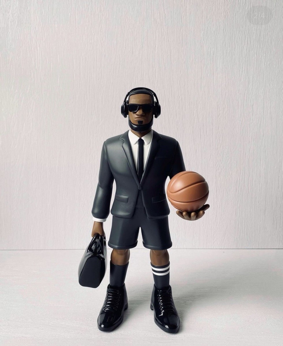 Lebron James 'Pre-game' Toy Figure | eBay