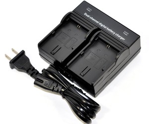 LP-E6 Doble Canal Cargador De Batería Para Cámara DSLR Canon EOS 5D//5DS//7DS//70D