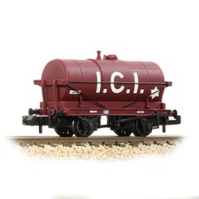 Graham Farish 373-682B 14t Tank Wagon ICI Maroon 314