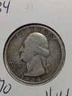 👉1934 Washington 1/4 - Average Circulated Condion  O/194