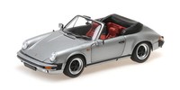 Minichamps 1:18 100063034 Porsche 911 Carrera 3.2 Cabriolet 1983 Grey Neu Ovp