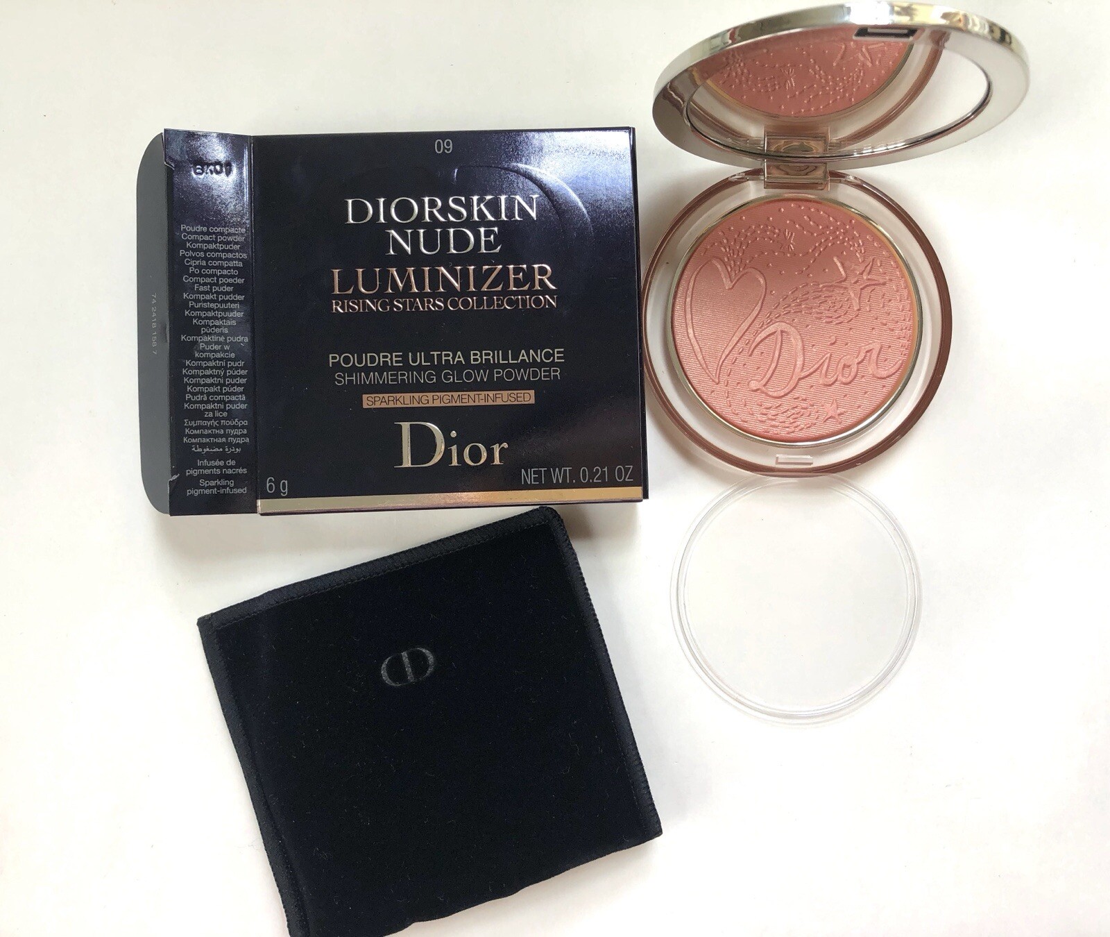 Dior Nude Luminizer Highlighter Shimmering Glow Rising Stars Collection-image