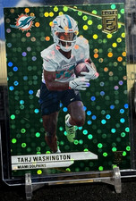 2024 Panini Donruss Elite Tahj Washington RC Green # 148