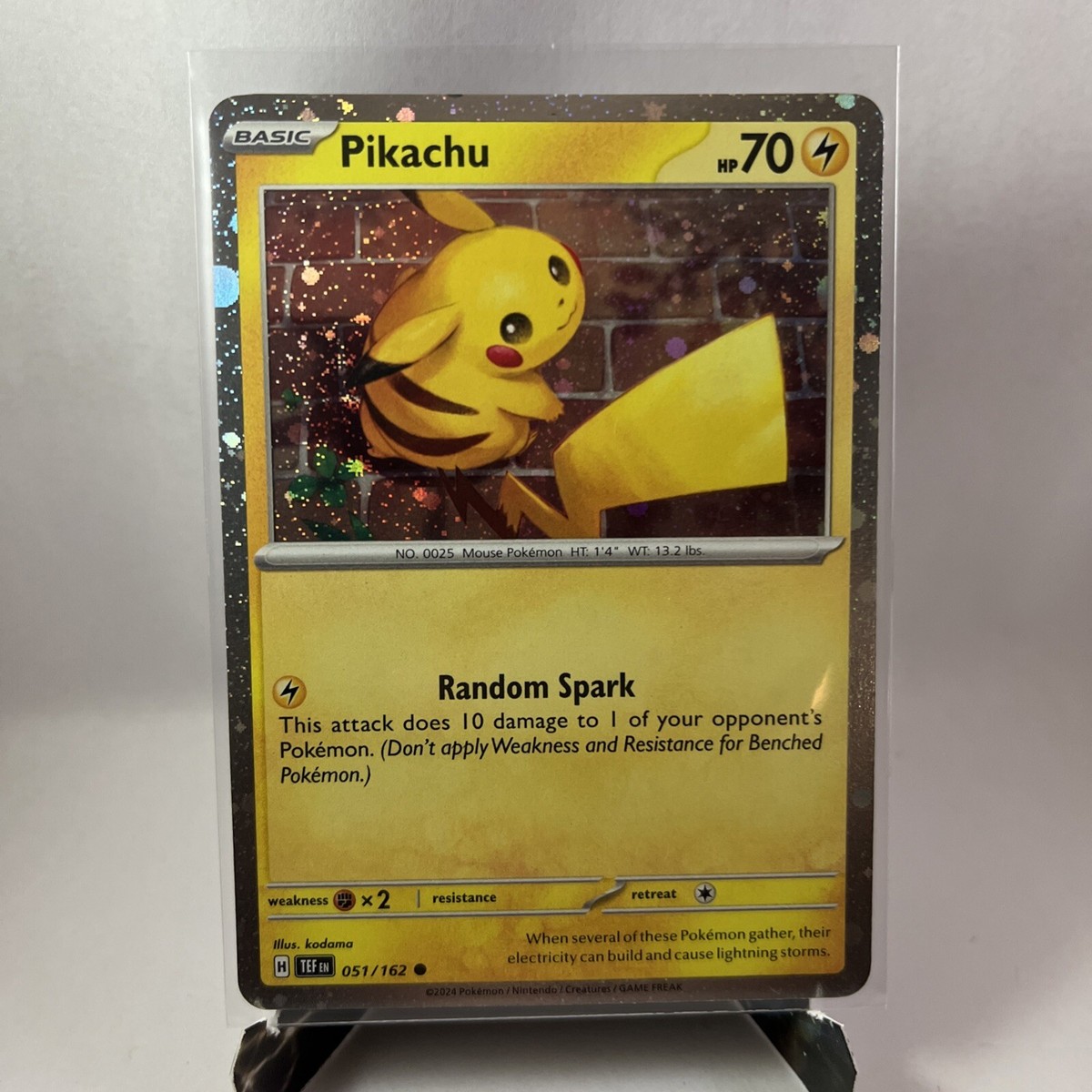 Pikachu 051/162 Sv05: Temporal Forces Cosmos Holo | eBay