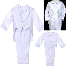 New Baby Toddler Boy Communion Christening Baptism Long and Shorts Outfit Suit
