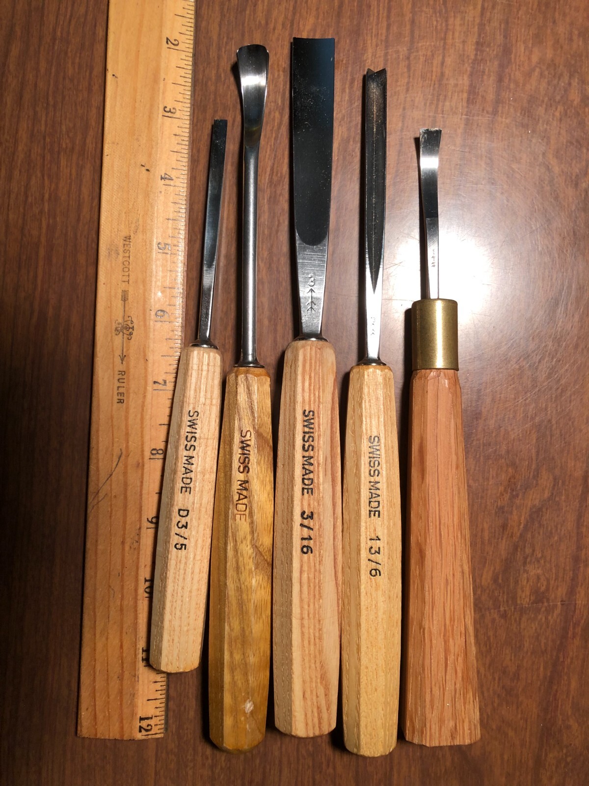 Woodworking Chisels Scoops Gouges Pfeil Two Cherries and More eBay