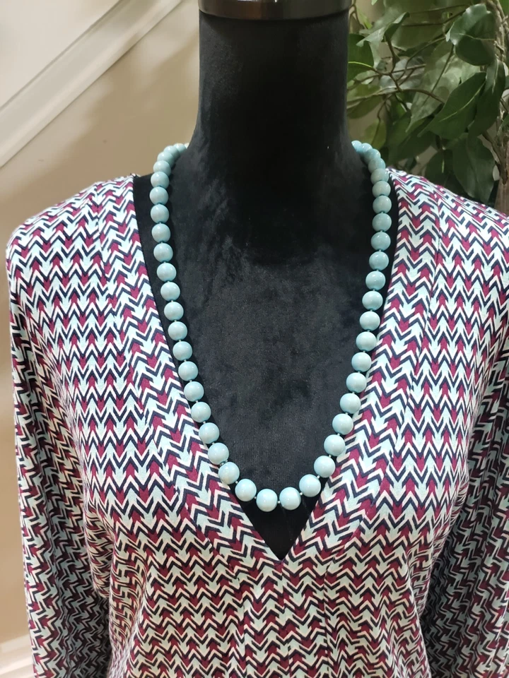 Blusa Top Informal Venus Mujer Multicolor 100% Viscosa Cuello en V Manga Larga Talla 2X Foto 2 de 4