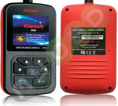iCarsoft i810 Diagnose Scanner Fehler lesen löschen Motor und Getriebe DEUTSCH