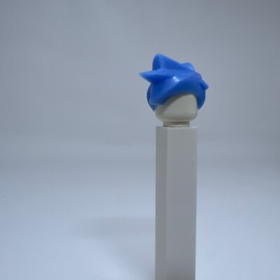 LEGO Exo-Force Minifigure Medium Blue Hair Swept Sideways For